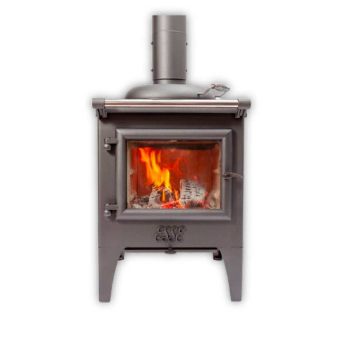 Esse Warmheart wood fired cook stove - Available Now - Carvers Interiors - Carvers Interior