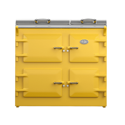 Everhot 100+ Series 100cm Electric Cast Iron Range Cooker - Carvers Interiors - Everhot