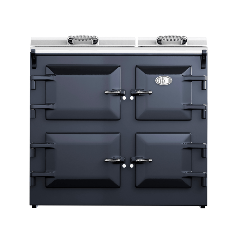 Everhot 100+ Series 100cm Electric Cast Iron Range Cooker - Carvers Interiors - Everhot