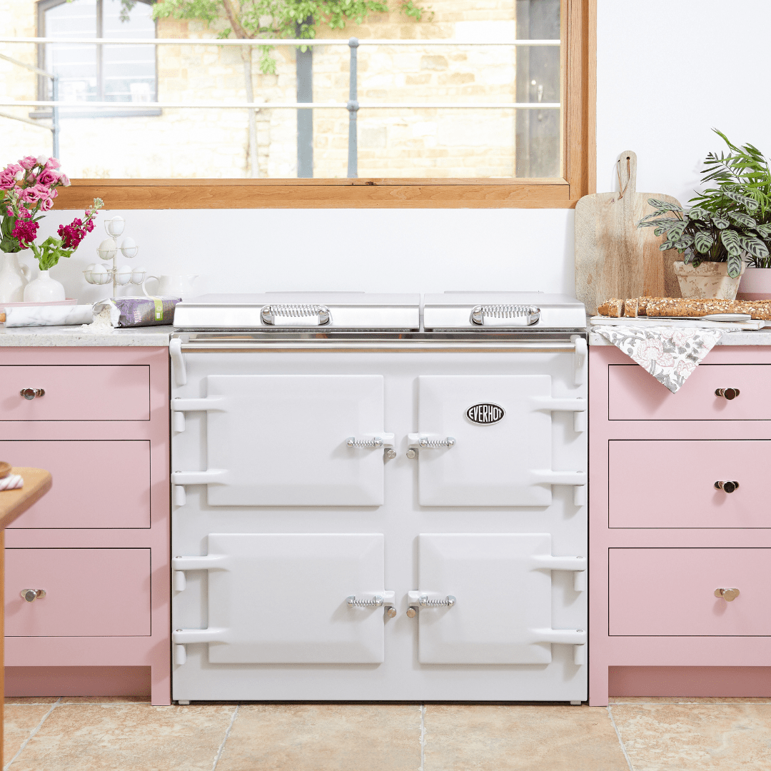 Everhot 100+ Series 100cm Electric Cast Iron Range Cooker - Carvers Interiors - Everhot