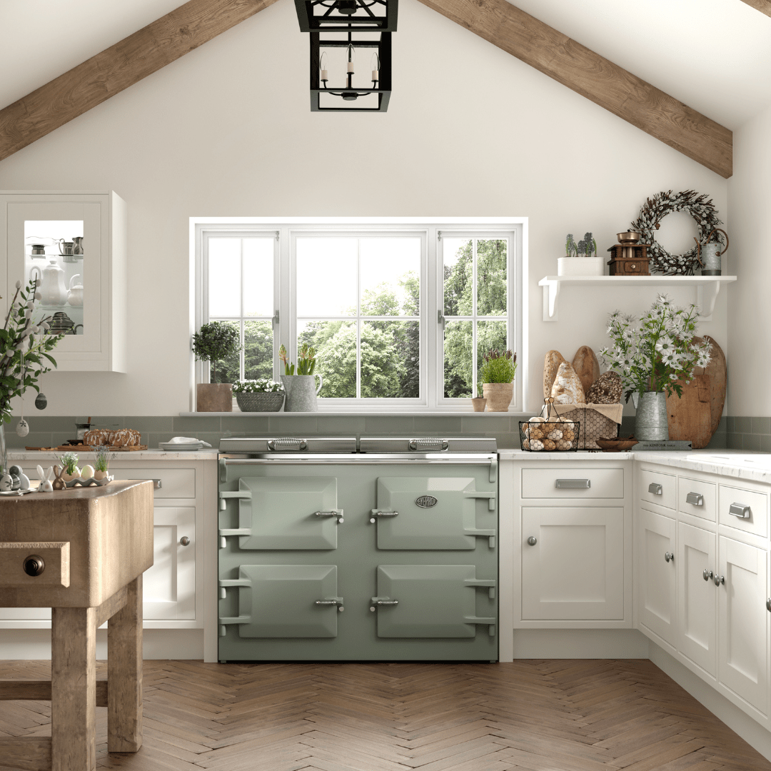 Everhot 120+ Series 120cm Electric Cast Iron Range Cooker - Carvers Interiors - Everhot