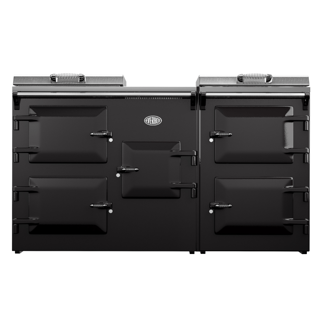 Everhot 160i Series 160cm Induction Cast Iron Range Cooker - Carvers Interiors - Everhot