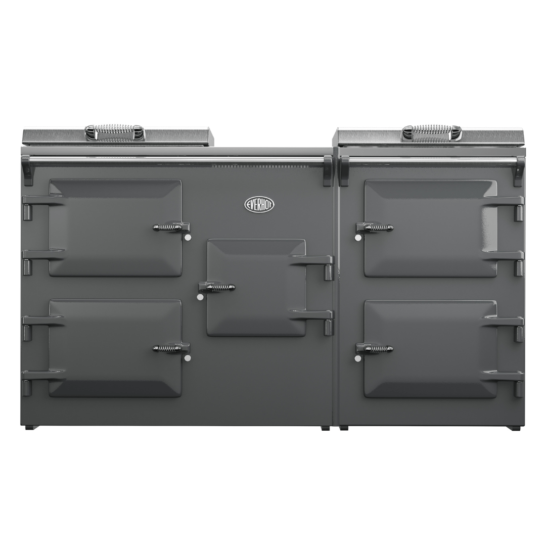 Everhot 160i Series 160cm Induction Cast Iron Range Cooker - Carvers Interiors - Everhot
