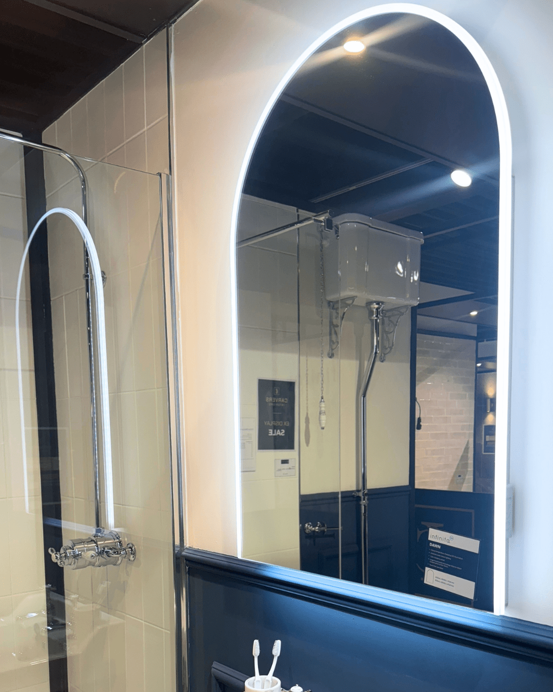 Ex-Display Bathroom Suite - Infinita Padworth Traditional Wetroom - Carvers Interiors - Carvers Interiors