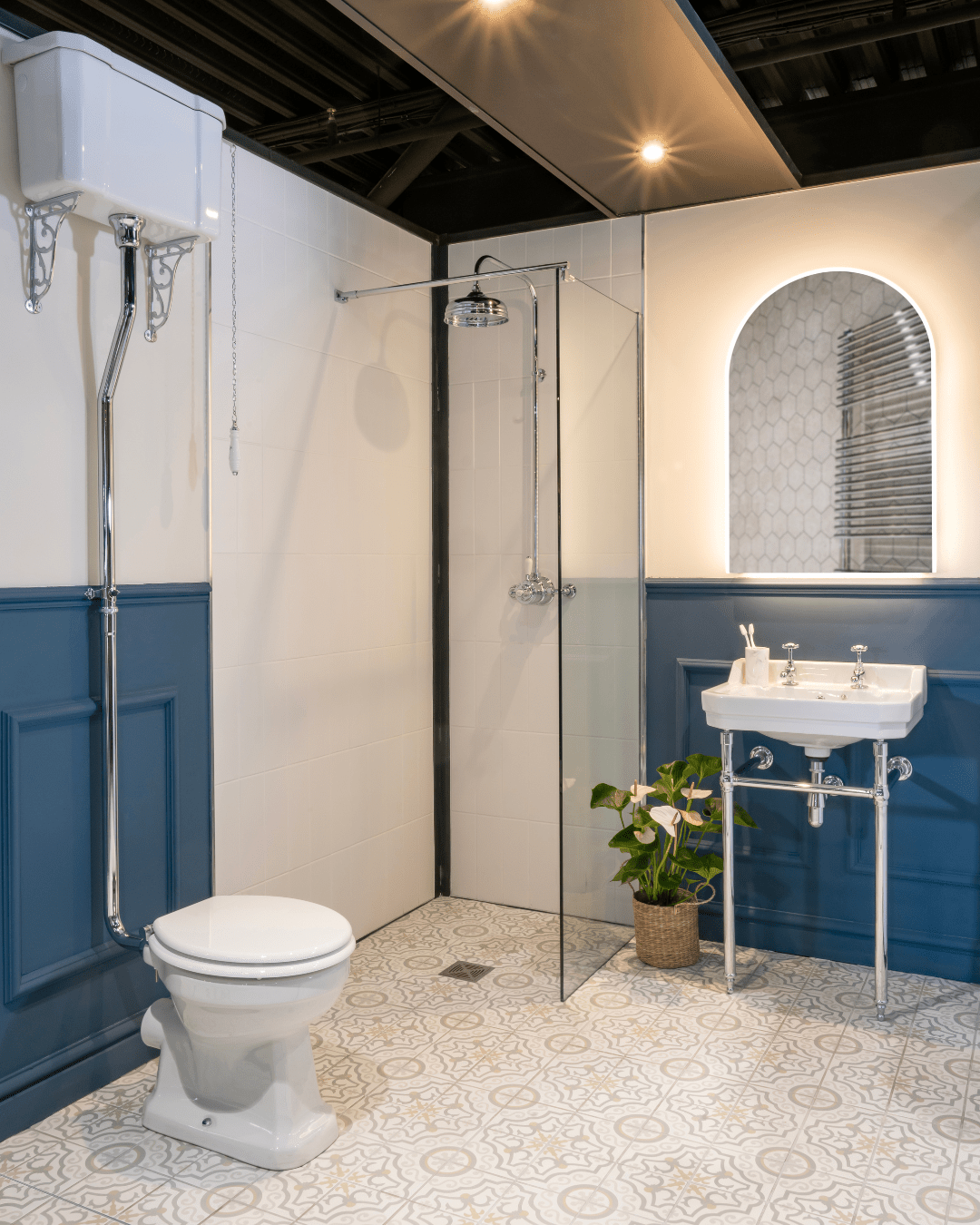 Ex-Display Bathroom Suite - Infinita Padworth Traditional Wetroom - Carvers Interiors - Carvers Interiors