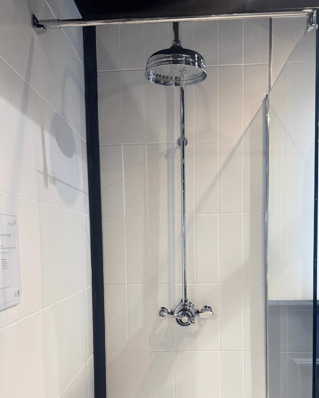 Ex-Display Bathroom Suite - Infinita Padworth Traditional Wetroom - Carvers Interiors - Carvers Interiors