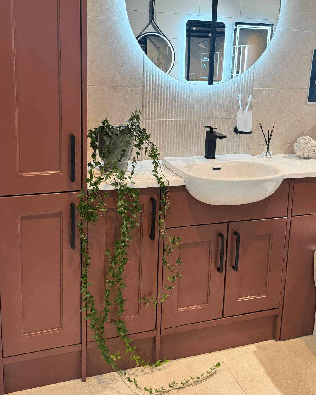 Ex-Display Bathroom Suite - Roper Rhodes Burford Terracotta - Carvers Interiors - Carvers Interiors