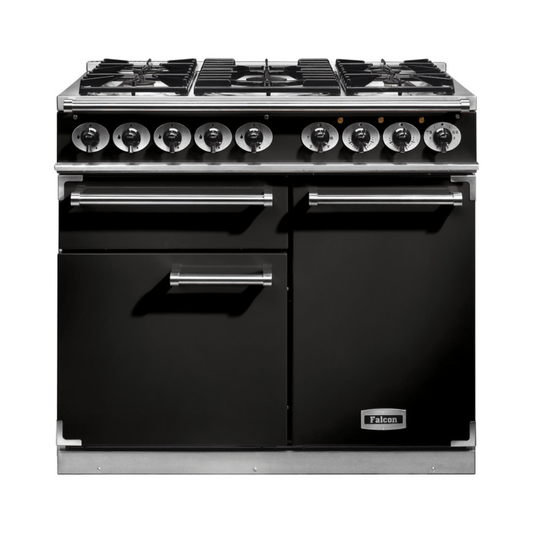 Falcon Deluxe 100cm Dual Fuel Range Cooker - Carvers Interiors - Falcon