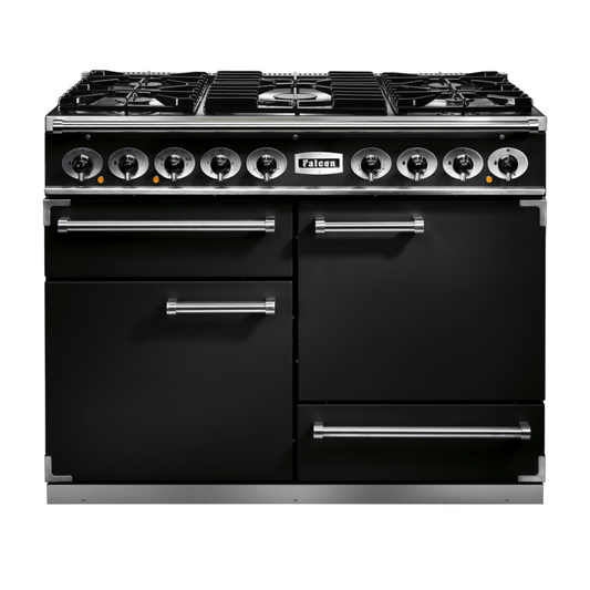Falcon Deluxe 110cm Dual Fuel Range Cooker - Carvers Interiors - Falcon
