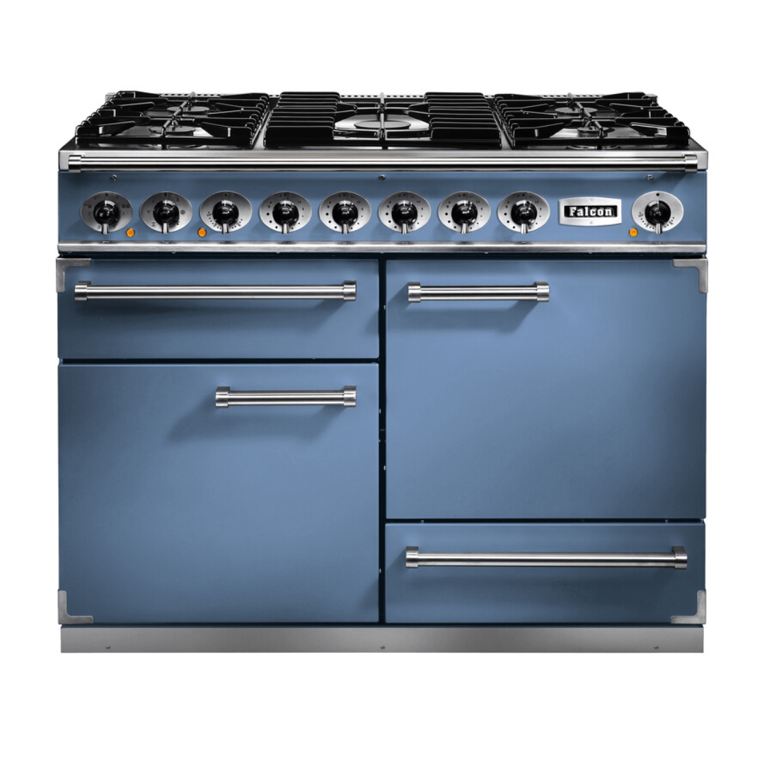 Falcon Deluxe 110cm Dual Fuel Range Cooker - Carvers Interiors - Falcon