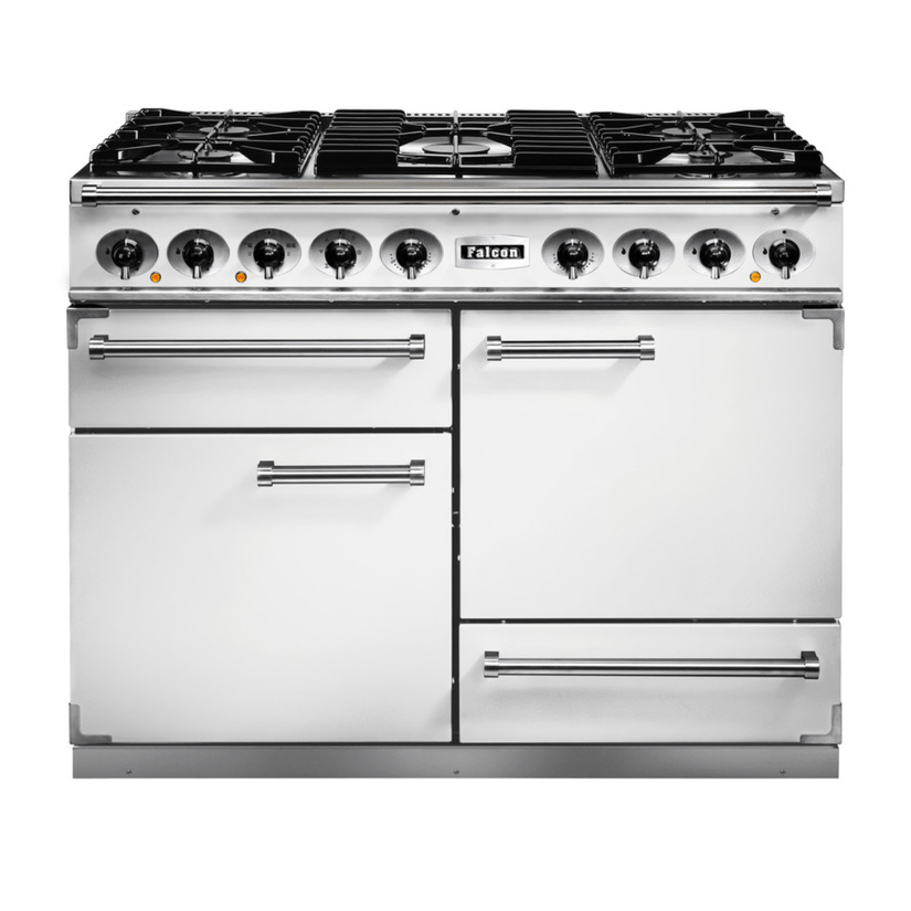 Falcon Deluxe 110cm Dual Fuel Range Cooker - Carvers Interiors - Falcon