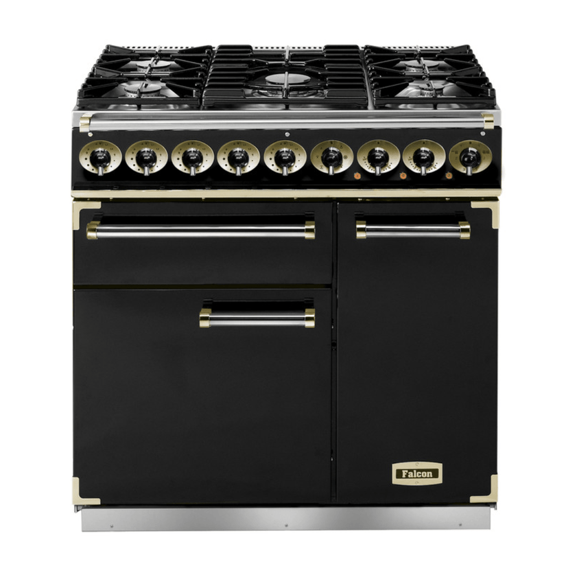 Falcon Deluxe 90cm Dual Fuel Range Cooker - Carvers Interiors - Falcon