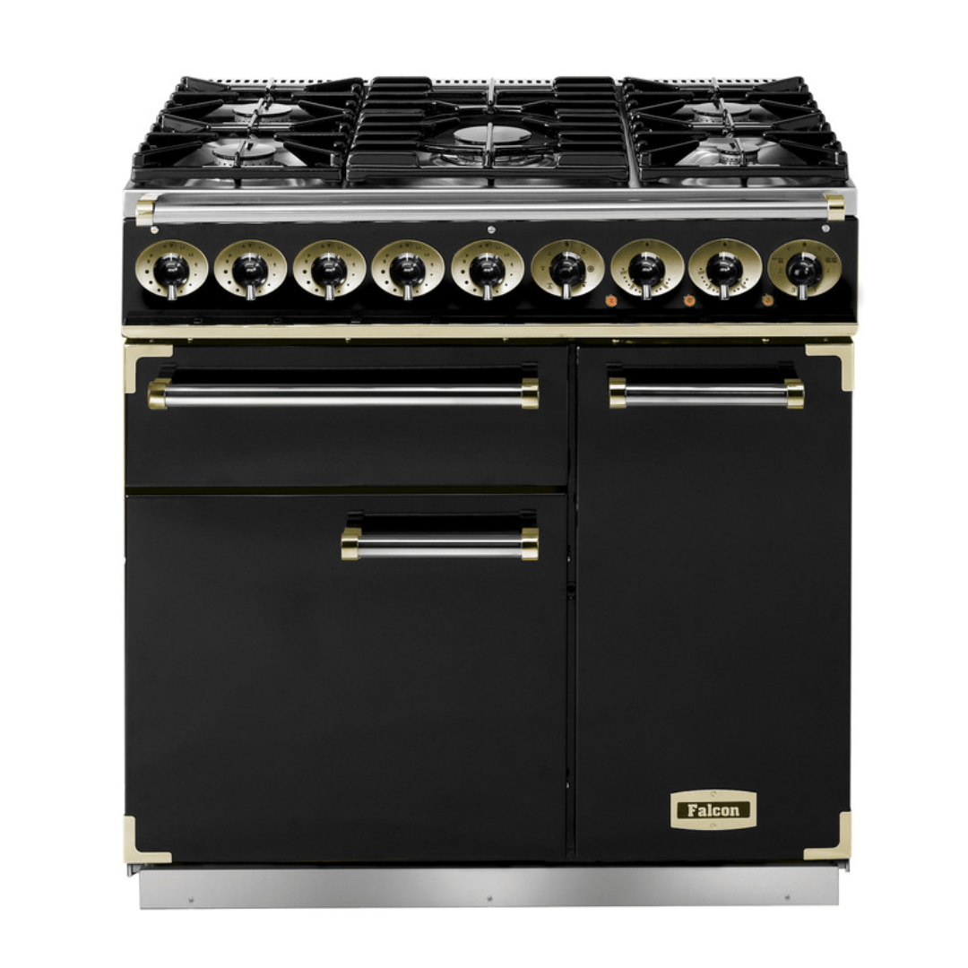 Falcon Deluxe 90cm Dual Fuel Range Cooker - Carvers Interiors - Falcon