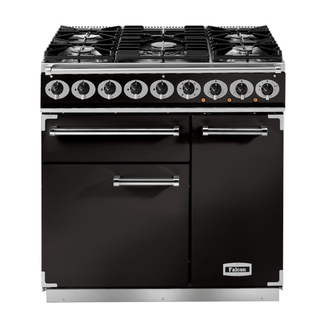 Falcon Deluxe 90cm Dual Fuel Range Cooker - Carvers Interiors - Falcon