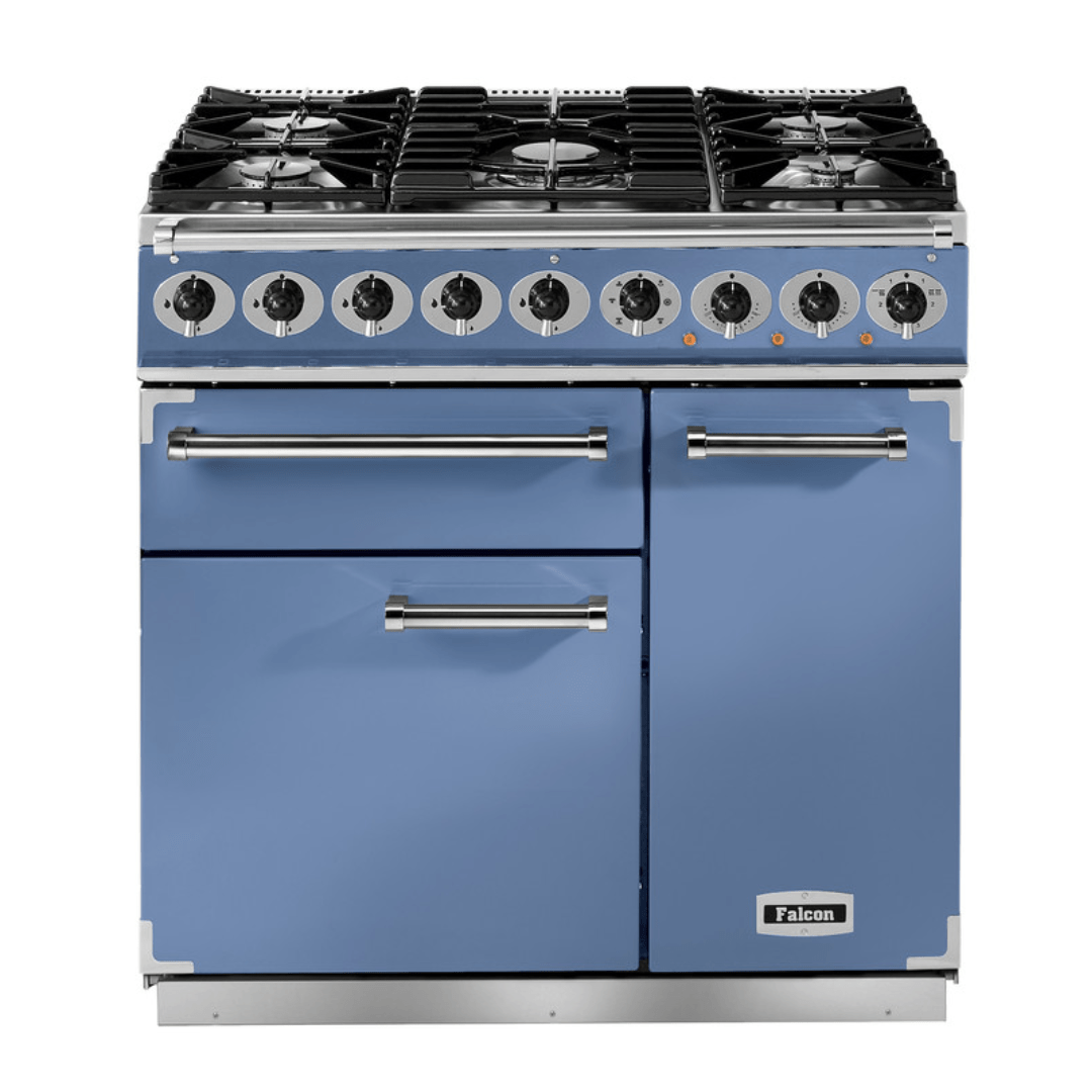 Falcon Deluxe 90cm Dual Fuel Range Cooker - Carvers Interiors - Falcon