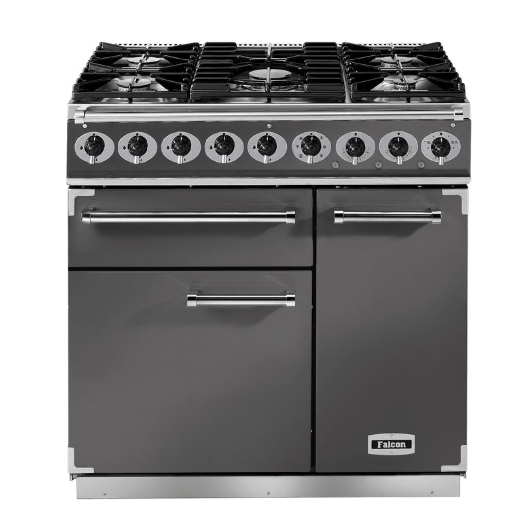 Falcon Deluxe 90cm Dual Fuel Range Cooker - Carvers Interiors - Falcon