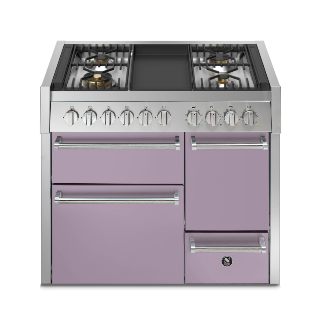 STEEL Cucine Genesi 100 cm - Triple Ovens - Carvers Interiors - Carvers Interior