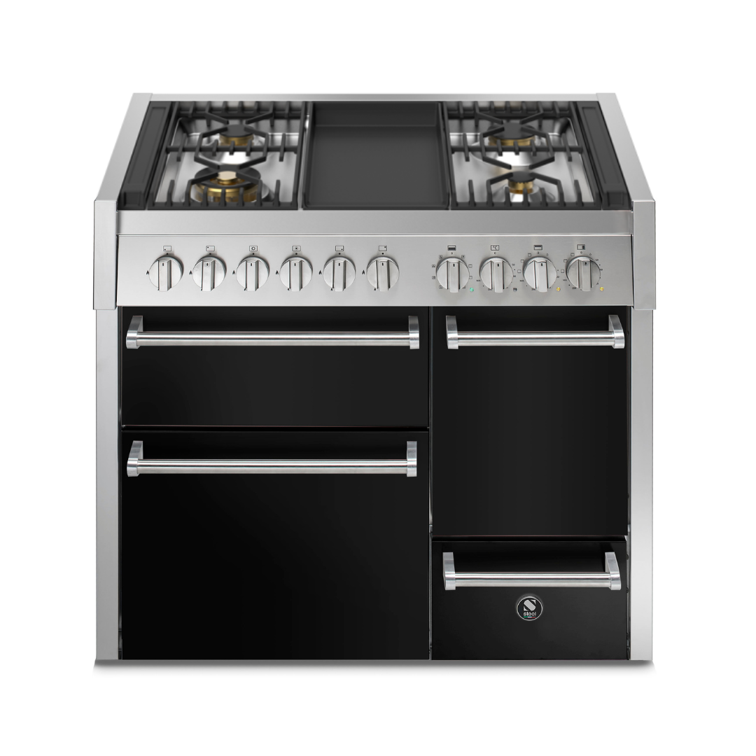 STEEL Cucine Genesi 100 cm - Triple Ovens - Carvers Interiors - Carvers Interior