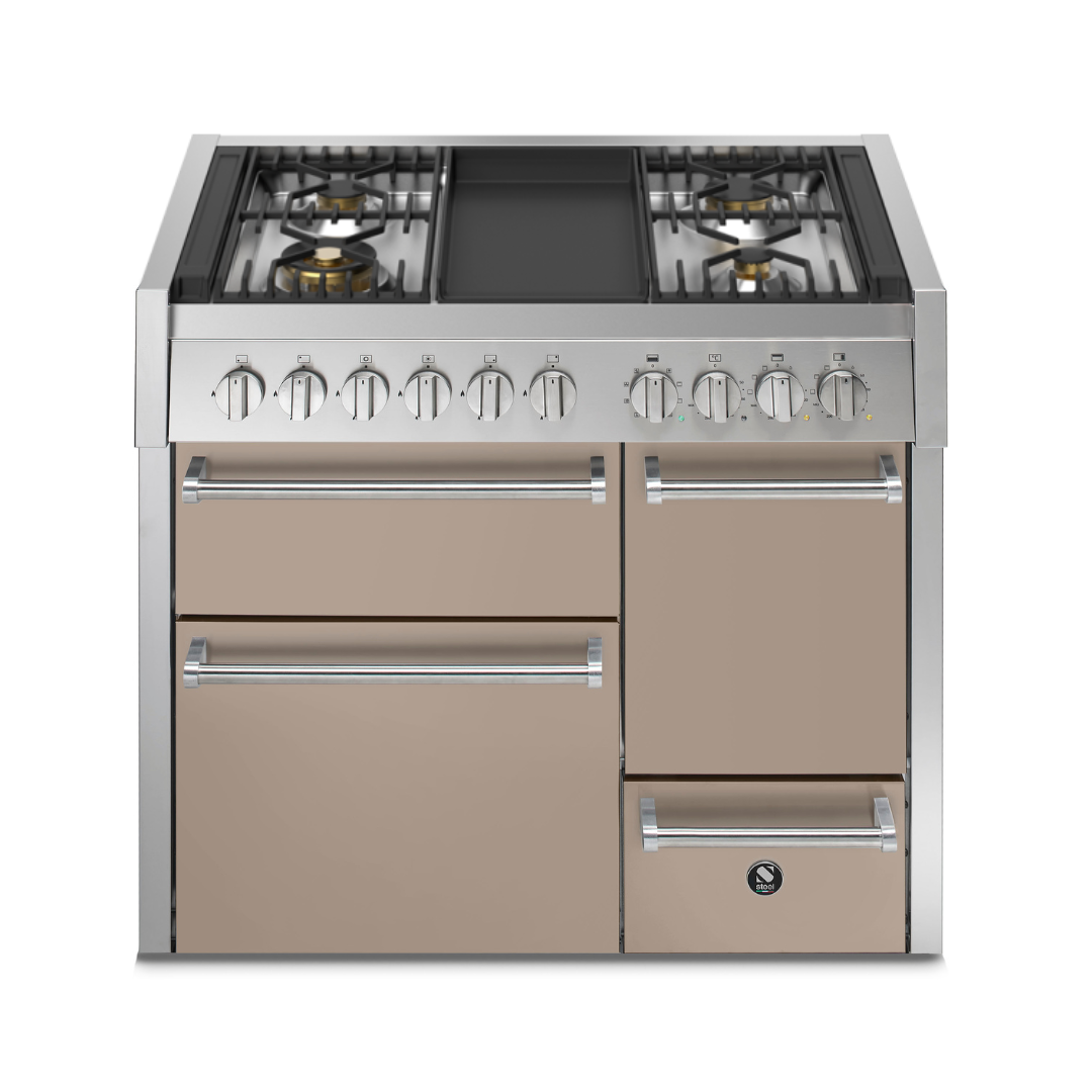 STEEL Cucine Genesi 100 cm - Triple Ovens - Carvers Interiors - Carvers Interior