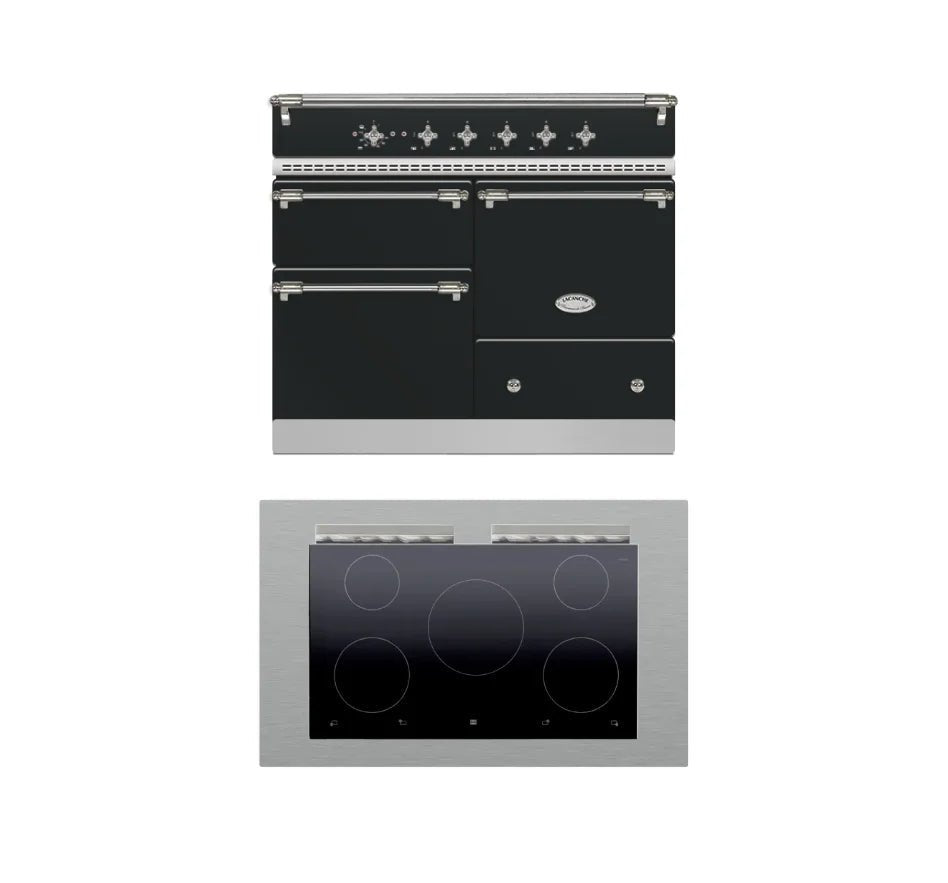 Lacanche Macon Classic 1000mm Range Cooker - Anthracite/Nickel (Induction Hob) - ESTIMATED JANUARY - Carvers Interiors - Lacanche