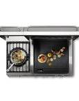 Lacanche Open' Cook - 1100mm Wide Integrated Hob - Outdoor Kitchen - Carvers Interiors