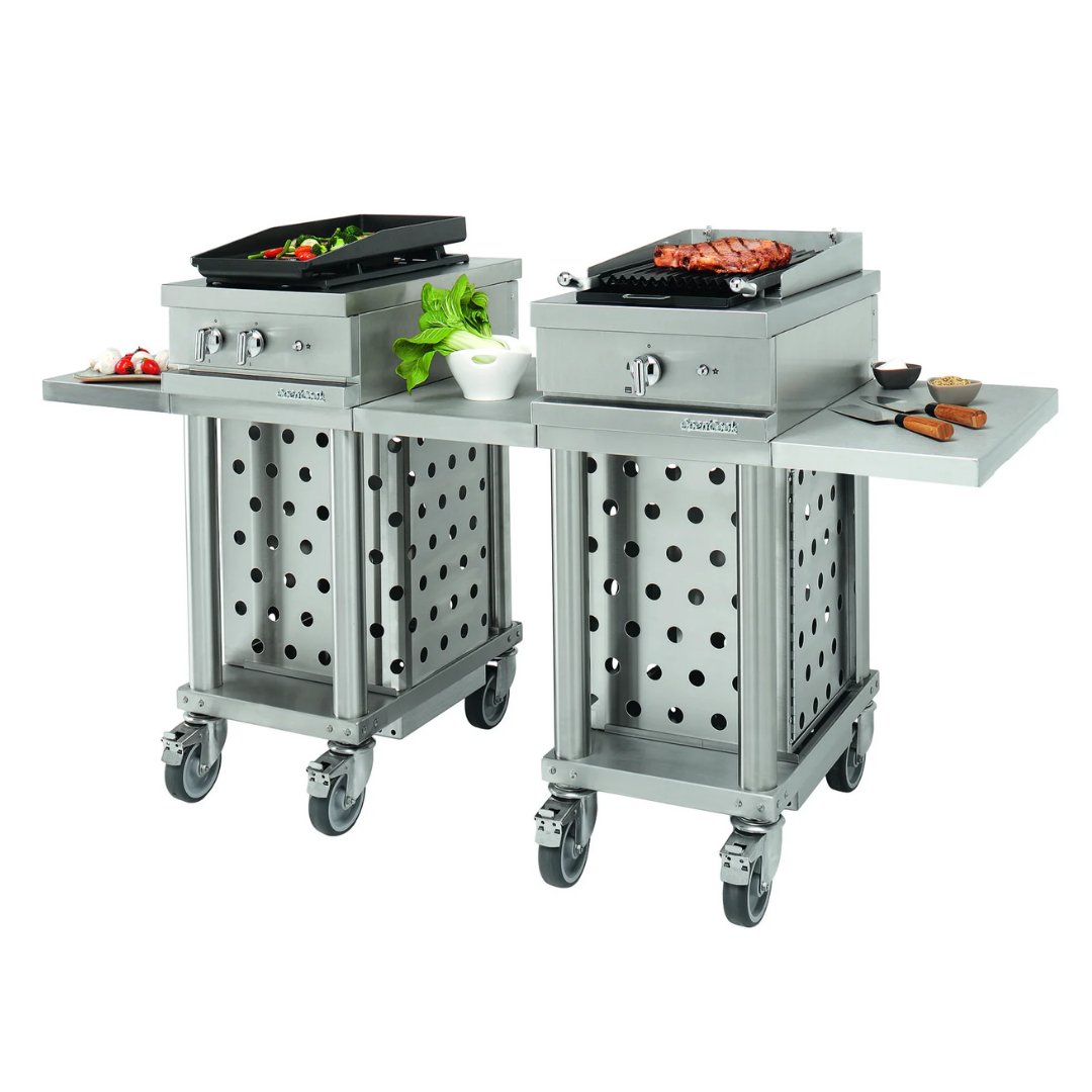 Lacanche Open' Cook - 2 Burner Mobile Hob Module - Outdoor - Carvers Interiors - Carvers Interior