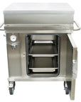 Lacanche Open' Cook - Electric Convection Oven Mobile Module and Shelves - Outdoor Kitchen - Carvers Interiors