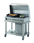 Lacanche Open' Cook - Plancha And 5 kW Burner Mobile Hob Module - Outdoor Kitchen - Carvers Interiors