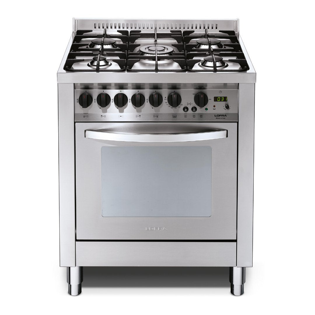 Lofra - Professional 70 cm Dual Fuel Range Cooker - Stainless Steel - Carvers Interiors - Carvers Interior