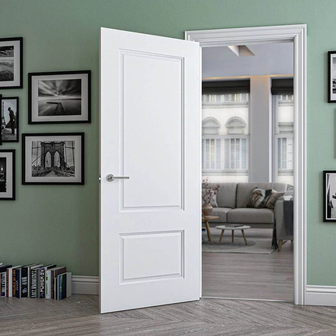 Madison White Primed - Fire Door 30 - Interior Door - Carvers Interiors - Deanta Doors