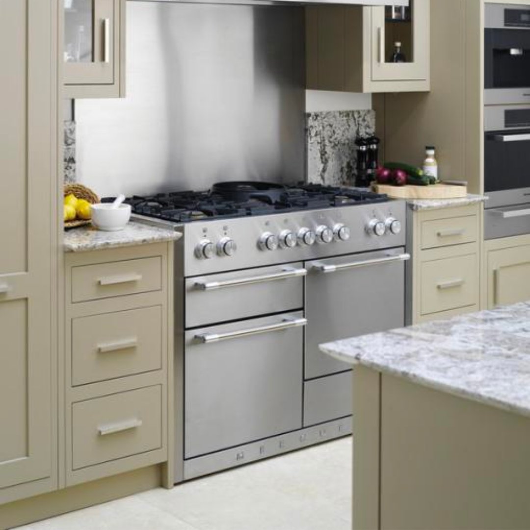 Mercury 1000 Dual Fuel Range Cooker - Ash Black - Available Now - Carvers Interiors - Carvers Interior