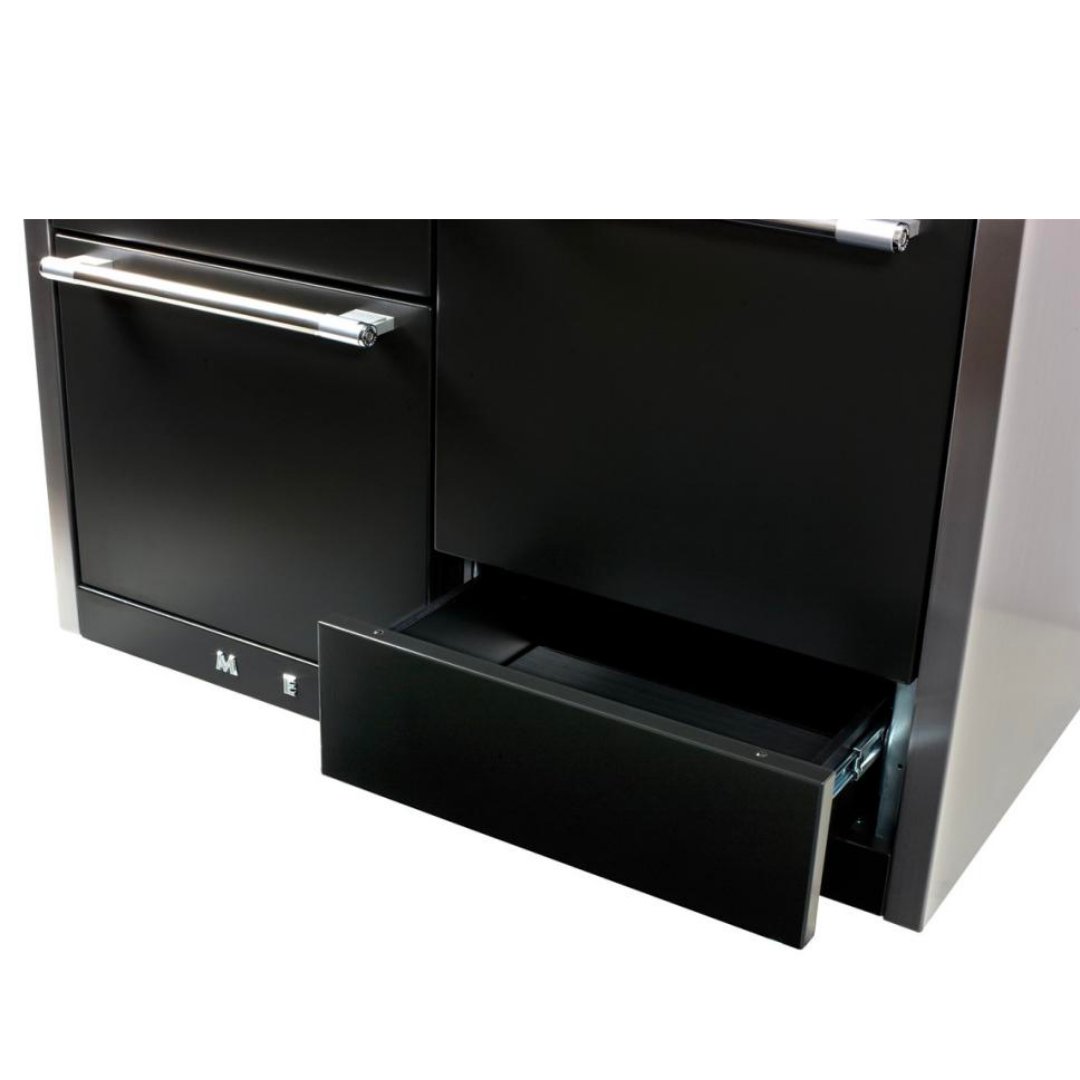 Mercury 1000 Dual Fuel Range Cooker - Ash Black - Available Now - Carvers Interiors - Carvers Interior