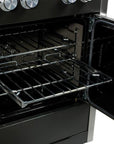 Mercury 1000 Dual Fuel Range Cooker - Ash Black - Available Now - Carvers Interiors - Carvers Interior