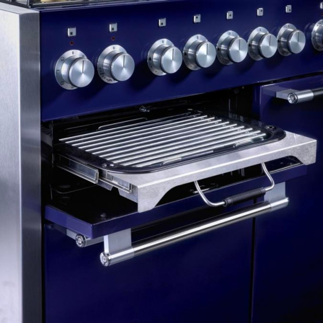 Mercury 1000 Dual Fuel Range Cooker - Ash Black - Available Now - Carvers Interiors - Carvers Interior