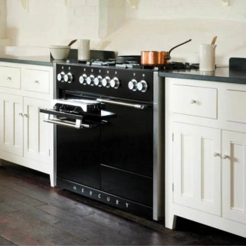 Mercury 1000 Dual Fuel Range Cooker-Blueberry-Available Now-Ex-Display - Carvers Interiors - Cookers and Bathroom Showroom Wolverhampton