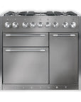 Mercury 1000 Dual Fuel Range Cooker - Stainless Steel - Carvers Interiors - Carvers Interior