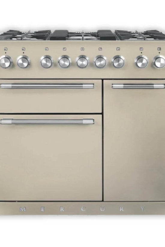 Mercury 1000 mm Dual Fuel Range Cooker - Carvers Interiors - Cookers and Bathroom Showroom Wolverhampton