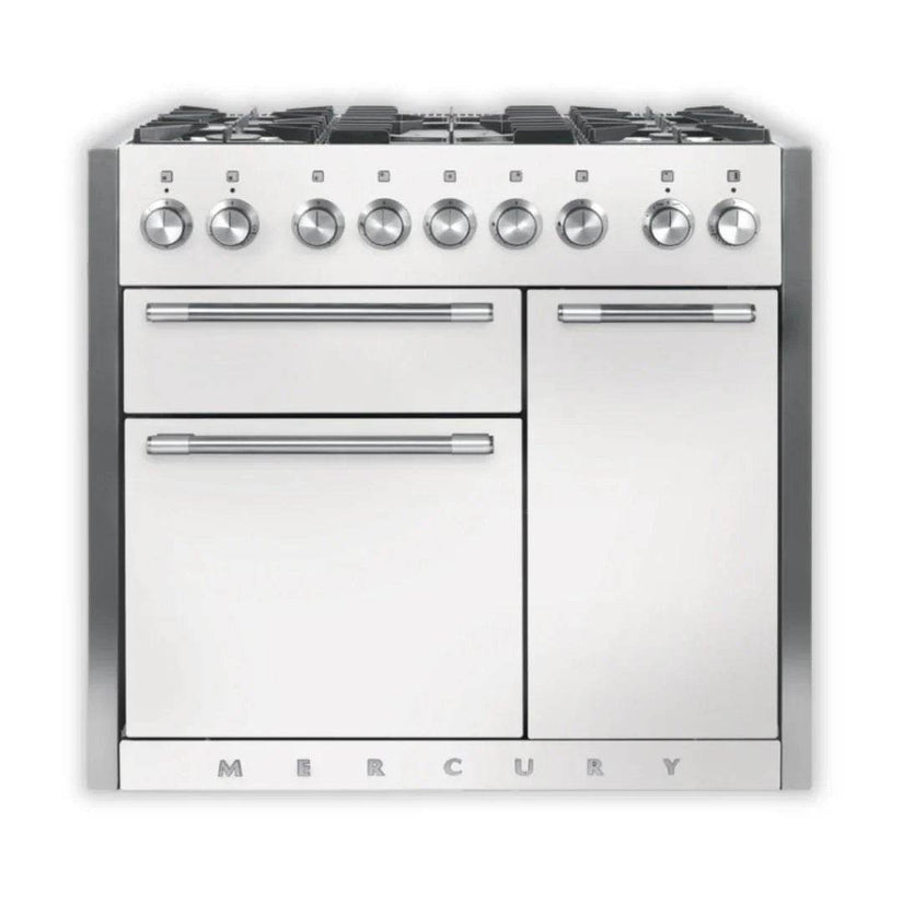 Mercury 1000 mm Dual Fuel Range Cooker - Carvers Interiors - Cookers and Bathroom Showroom Wolverhampton