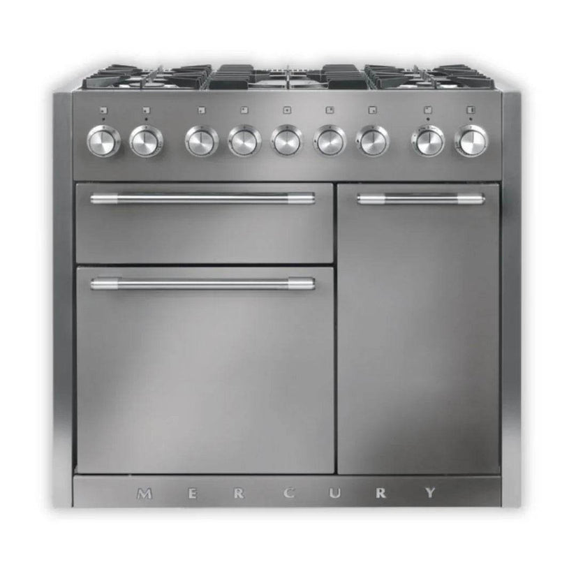 Mercury 1000 mm Dual Fuel Range Cooker - Carvers Interiors - Cookers and Bathroom Showroom Wolverhampton