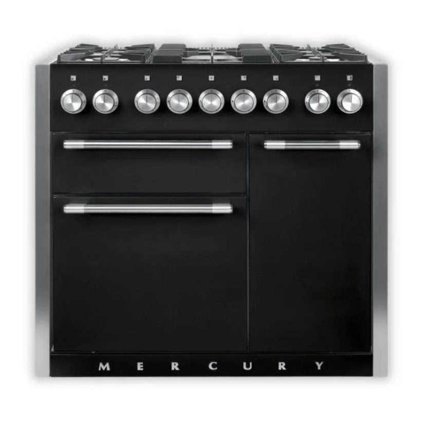 Mercury 1000 mm Dual Fuel Range Cooker - Carvers Interiors - Cookers and Bathroom Showroom Wolverhampton