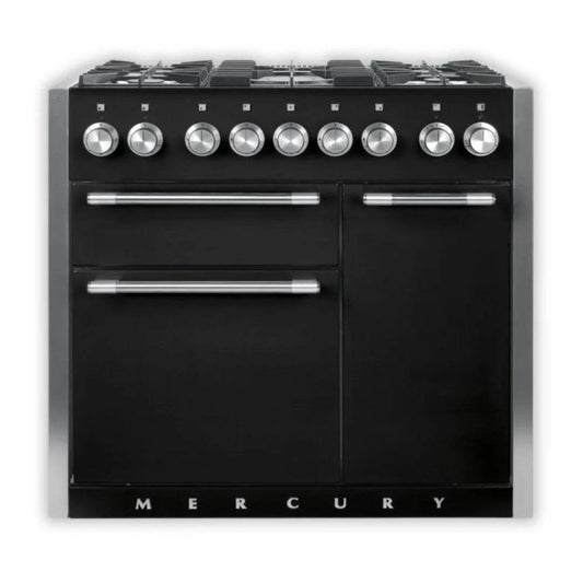 Mercury 1000 mm Dual Fuel Range Cooker - Carvers Interiors - Cookers and Bathroom Showroom Wolverhampton