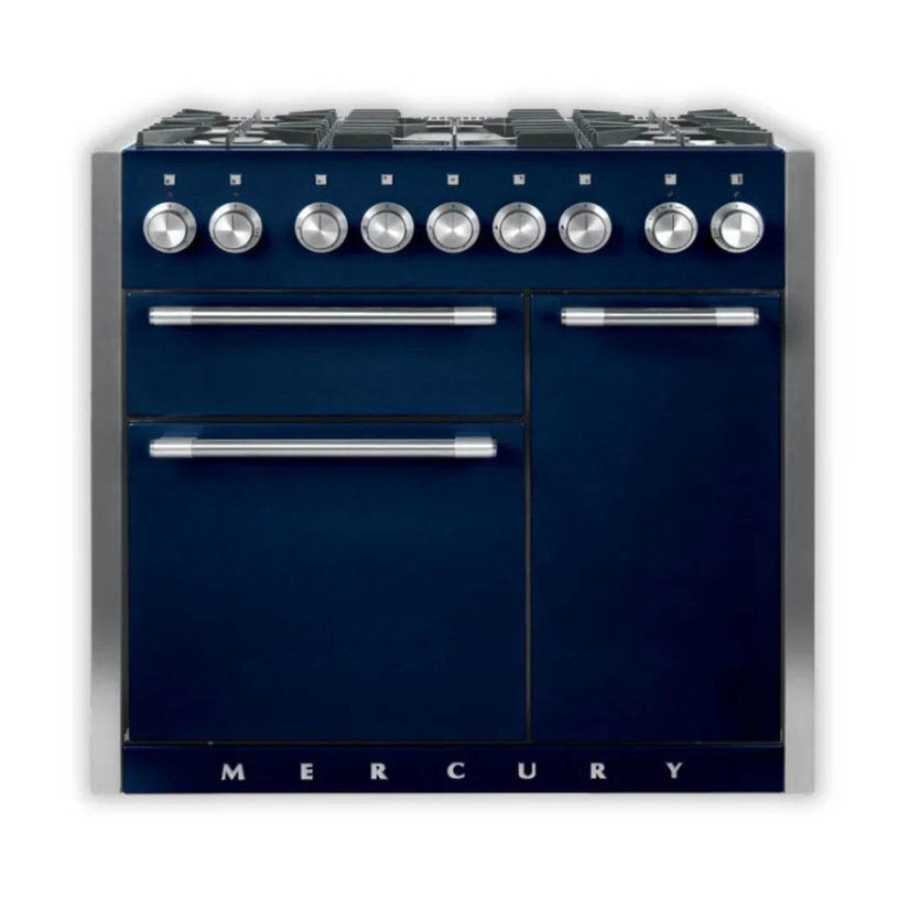 Mercury 1000 mm Dual Fuel Range Cooker - Carvers Interiors - Cookers and Bathroom Showroom Wolverhampton