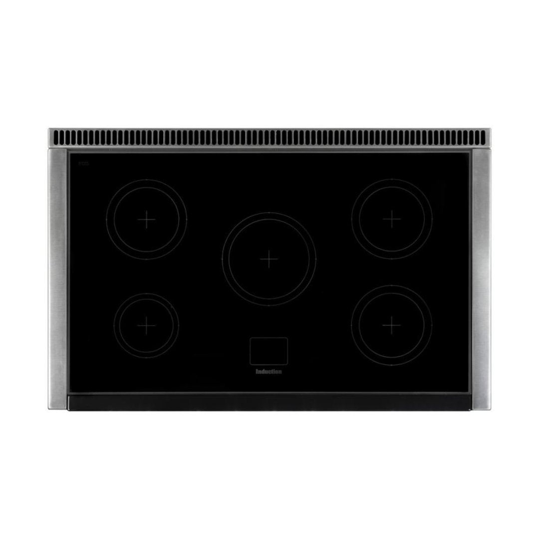 Mercury 1000 Range Cooker with Induction Hob - Ash Black - Carvers Interiors - Carvers Interior