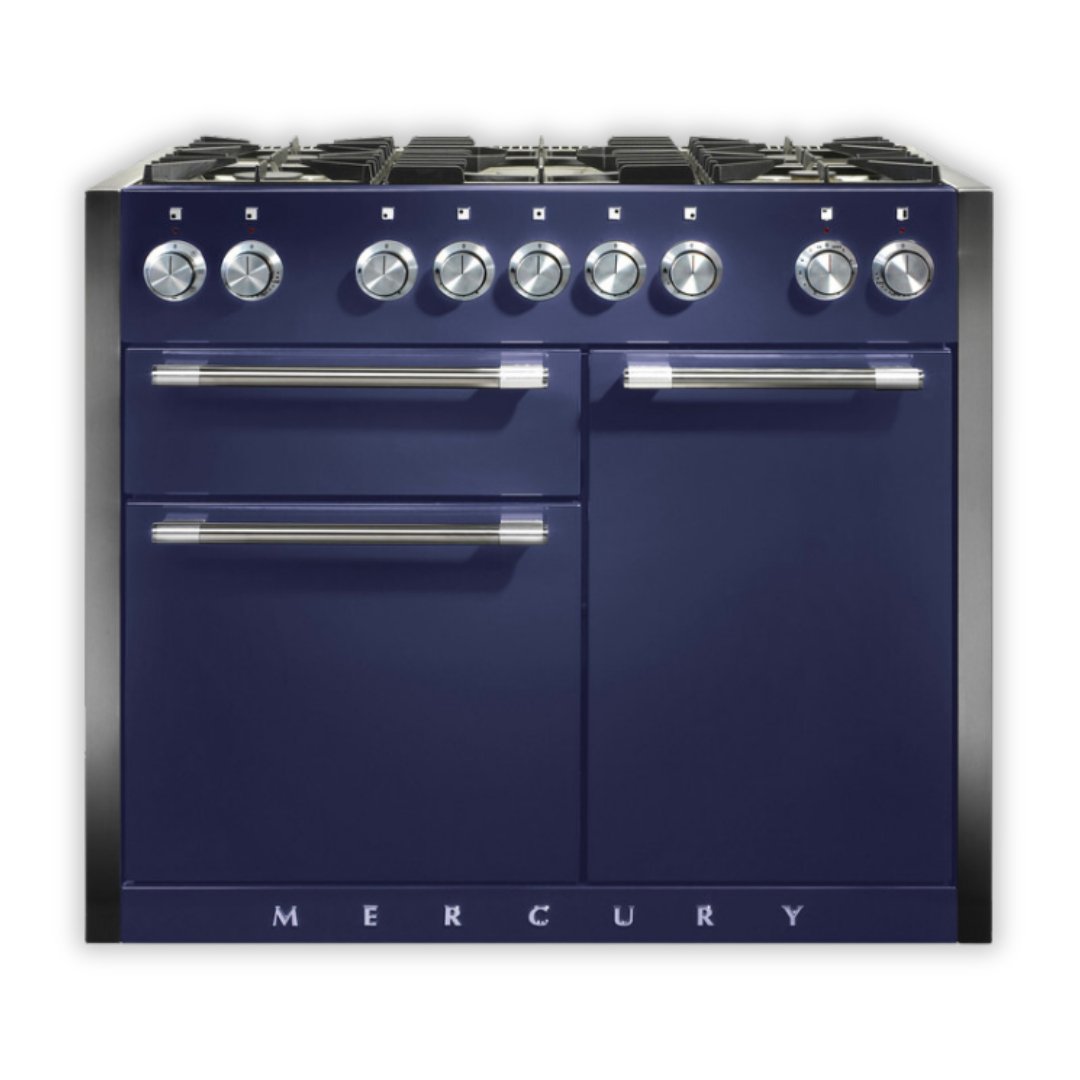 Mercury 1082 Dual Fuel Range Cooker - Blueberry - Carvers Interiors - Carvers Interior