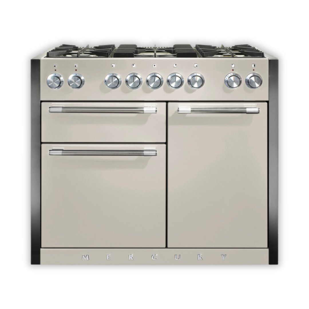 Mercury 1082 Dual Fuel Range Cooker - Oyster - Carvers Interiors - Carvers Interior