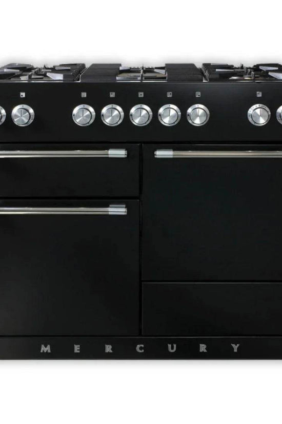 Mercury 1200 mm Dual Fuel Range Cooker - Carvers Interiors - Cookers and Bathroom Showroom Wolverhampton