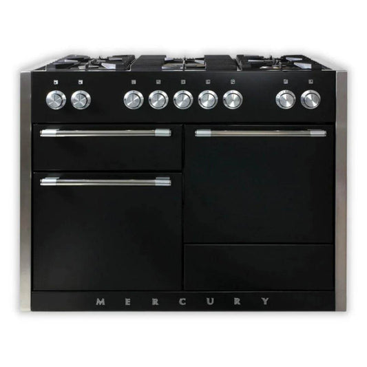 Mercury 1200 mm Dual Fuel Range Cooker - Carvers Interiors - Cookers and Bathroom Showroom Wolverhampton
