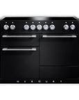 Mercury 1200 Range Cooker with Induction Hob - Ash Black - Carvers Interiors - Carvers Interior