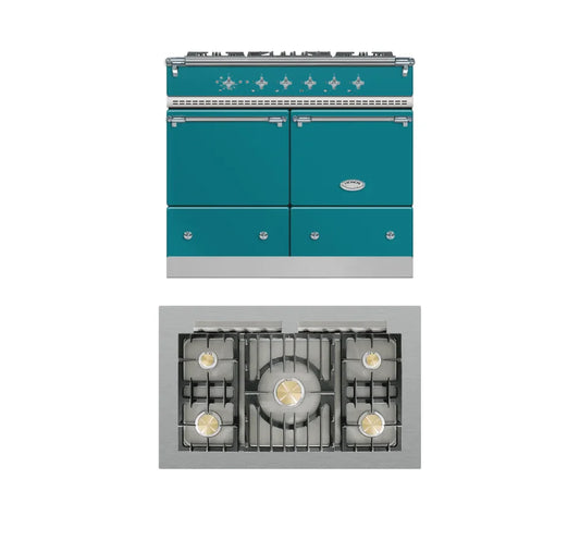 Lacanche Cluny Classic 1000mm Range Cooker - Duck Blue/Chrome - ESTIMATED DECEMBER