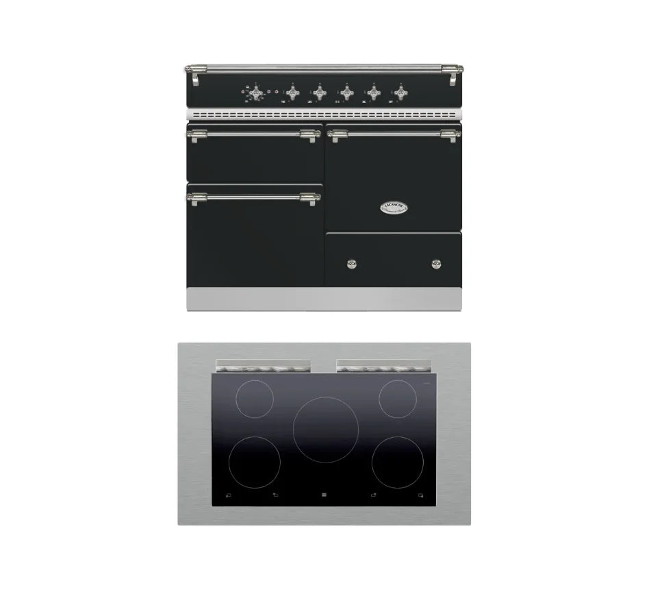 Lacanche Macon Classic 1000mm Range Cooker - Anthracite/Nickel (Induction Hob) - ESTIMATED JANUARY